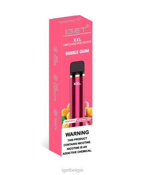 IGET Store XXL 806F48 kauwgom
