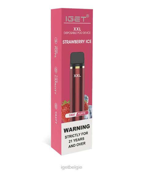 IGET Vape Quality XXL 806F75 aardbeien ijs