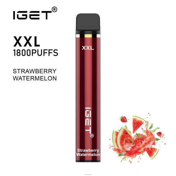 IGET Vape Online Buy XXL 806F76 aardbei watermeloen