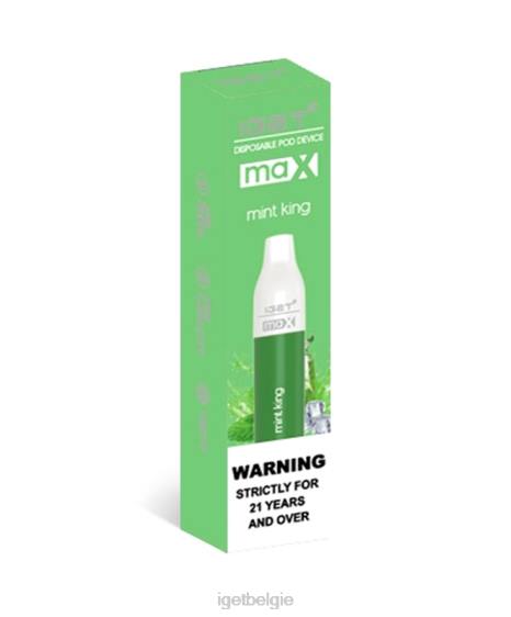 IGET Vape maximaal 806F85 munt koning