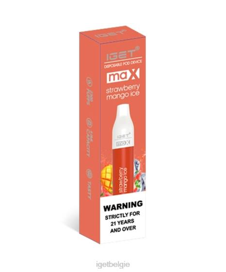 IGET Vape Online Buy maximaal 806F91 aardbei-mango-ijs