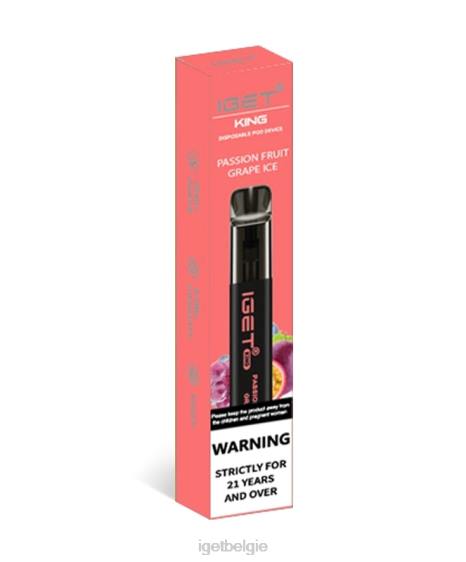 IGET Vape Quality koning 806F110 passievrucht-druivenijs