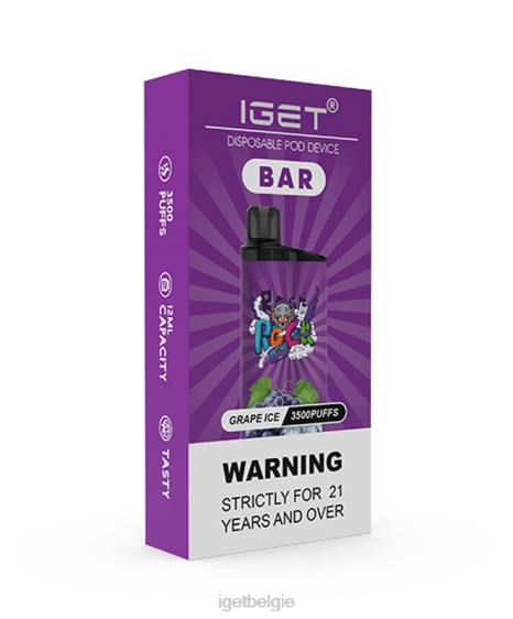 IGET Vape Online bar 806F159 druiven ijs