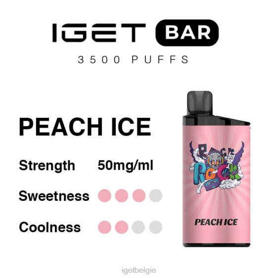 IGET Bar Store bar 3500 trekjes 806F279 perzik ijs