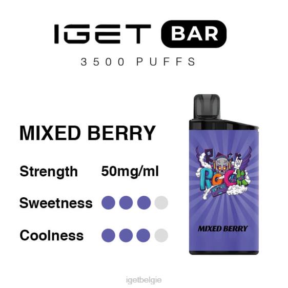 IGET Store bar 3500 trekjes 806F283 gemixte bessen