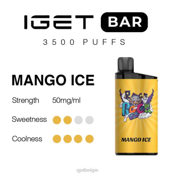 IGET Bar Store bar 3500 trekjes 806F299 mango-ijs