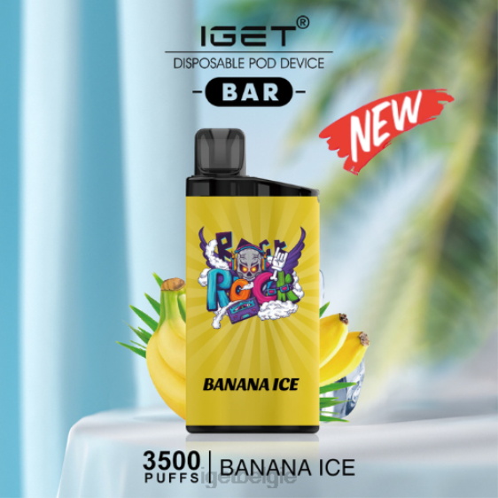 IGET Legend Online bar - 3500 trekjes 806F469 bananen ijs