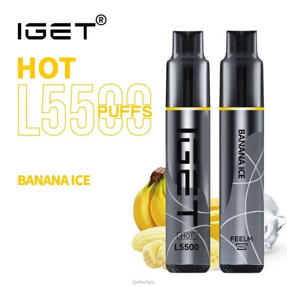 IGET Bar Store heet - 5500 trekjes 806F467 bananen ijs