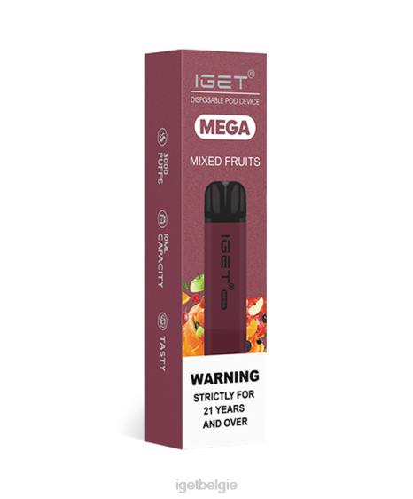 IGET Vape Quality mega 806F135 gemengd fruit