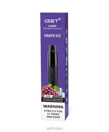 IGET Vape Quality legende 806F183 druiven ijs
