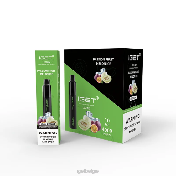 IGET Bar Store legende 4000 trekjes 806F334 passievrucht-meloenijs