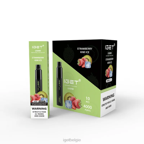 IGET Eshop legende 4000 trekjes 806F337 aardbei-kiwi-ijs