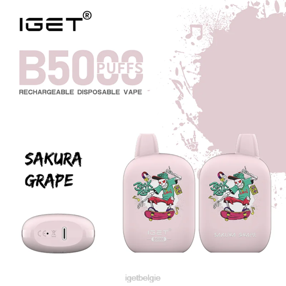 IGET Store b5000 806F317 Sakura-druif