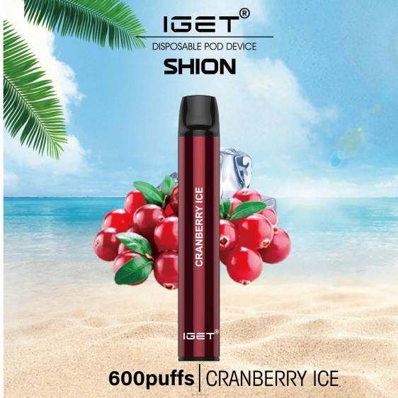 IGET Vape Quality 3x shion 806F12 cranberry-ijs