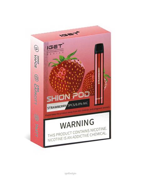 IGET Vape 3x shion 806F27 aardbei
