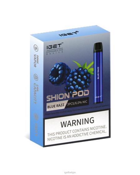 IGET Store 3x shion 806F5 blauwe razernij