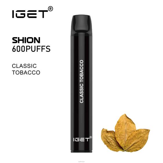 IGET Bar Online 3x shion 806F9 klassieke tabak