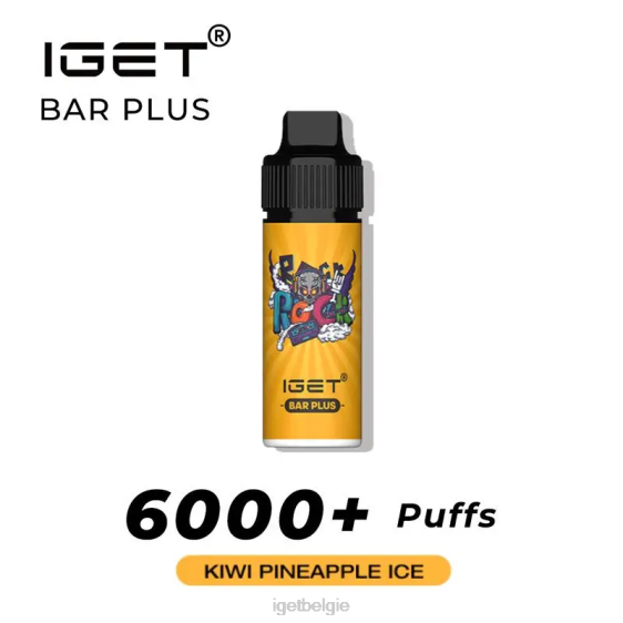 IGET Vape Online Buy bar plus - 6000 trekjes 806F580 kiwi-ananas